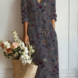 Vestido Bohemio de Largo Fluido
