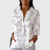 Camisa liviana y vibrante con diseño estampado