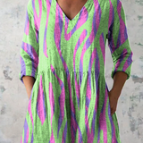 Gisella | Blusa de corte largo con escote en V