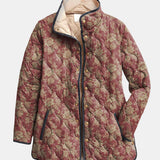 Corinne | Chaqueta Retro con Estampado Floral