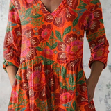 Felicità | Blusa Ampia con Scollatura a V