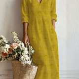 Vestido Bohemio de Largo Fluido