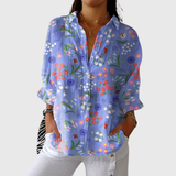 Camisa ligera y vibrante con estampado