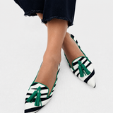 Riane™ | Verde Zebra ローファー