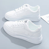 Zapatillas blancas elegantes de comodidad ligera