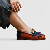 Fallon™ | Mocasín Leopardo en Color Marrón