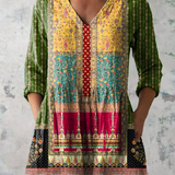 Jacinda | Blusa de corte amplio con escote en V