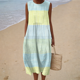 Relaxed Fit Sleeveless Summer Dress