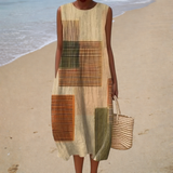 Cozy Sleeveless Summer Dress