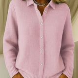 Carmela | Chaqueta de Punto Texturizada con Botones