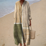 Vestido de verano con estampado favorecedor