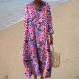 Vestido de Verano con Estampado Realzador