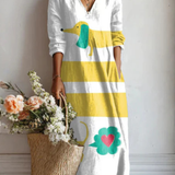 Vestido Bohemio de Largo Fluido