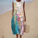 Cozy Sleeveless Summer Dress
