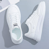 Zapatillas blancas elegantes de comodidad ligera