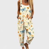 Amarillo Estampado Peto Encarna