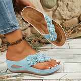 Sandalias Florales Confortables