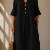 Silvia™ | Vestido con Botones