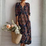 Adela™ | Vestido Floral Elegante