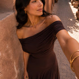 Vestido Marrón Toledo