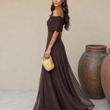 Vestido Marrón Toledo