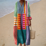 Vestido de verano con estampado favorecedor