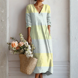 Olivia™ | Vestido de Lino con Toque de Elegancia Natural