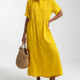 Lysandra™ - Vestido camisero fluido de verano