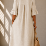Leonor™ | Vestido con Botones