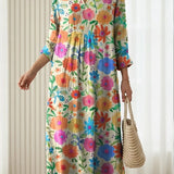 Vestido Bohemio de Largo Fluido