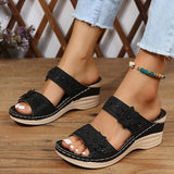 Rosalie Wedge Sandals