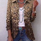 Nazaret | Chaqueta Leopardo con Volantes