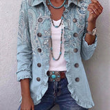 Remedios | Chaqueta Cachemira Vintage con Volantes