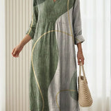 Vestido Bohemio de Largo Fluyente